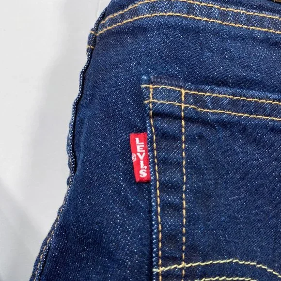 Levi's 511 BIG E 32x34 Men's Blue Jeans - Picture 3 of 8